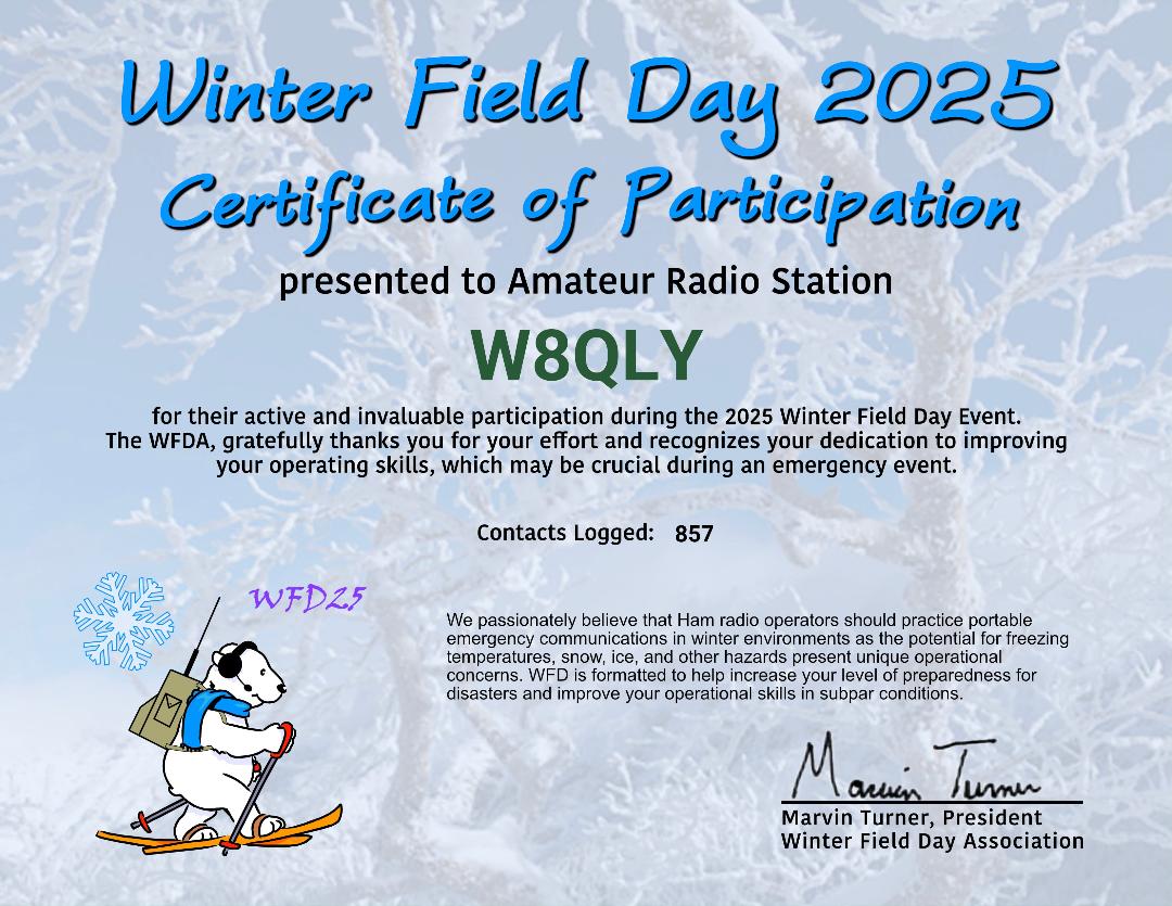 Winter Field Day